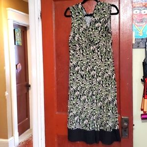 Liz Claiborne Sleeveless Midi Dress
